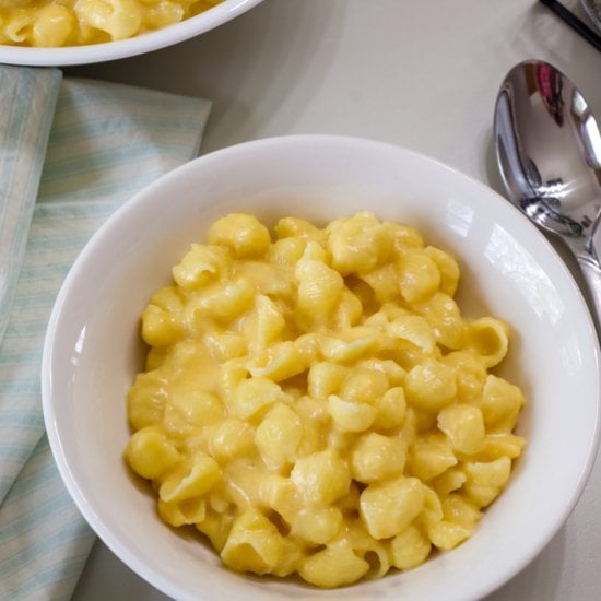 Homemade Shells Mac and Cheese
