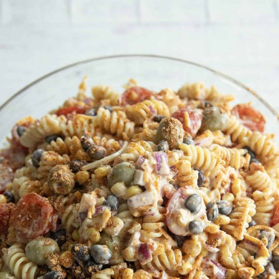 Taco Ranch Pasta Salad