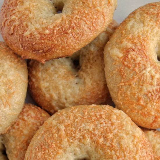 Asiago Bagels (6 Ingredients)