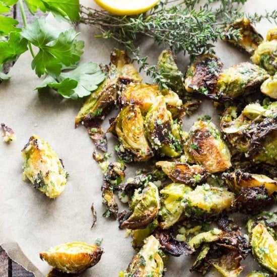 Crispy Roasted Brussels Sprouts