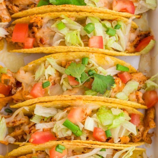 Baked Chicken Tacos