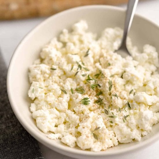 Homemade Ricotta Cheese Recipe