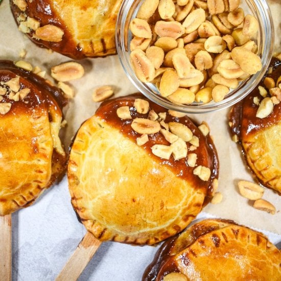 Caramel Apple Pie Pops