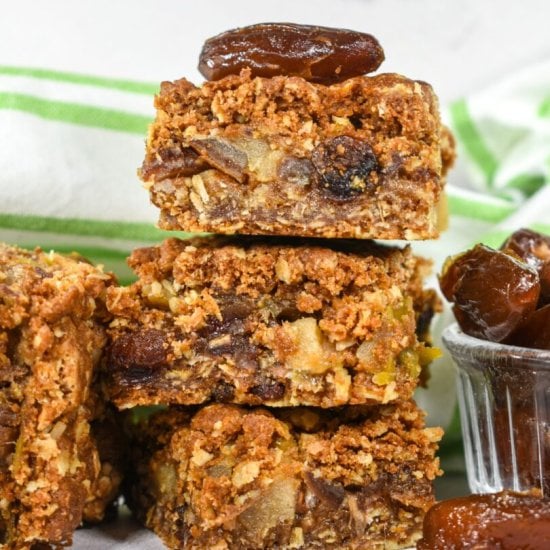 Apple Date Bars