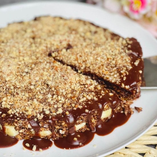 No-Bake Vegan Chocolate Cake