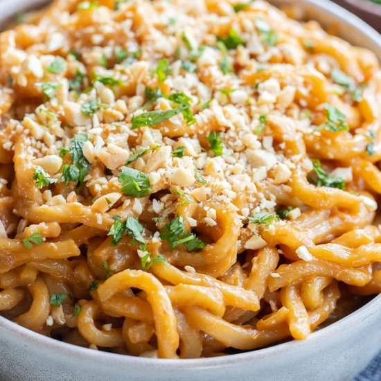 20 Minute Peanut Noodles