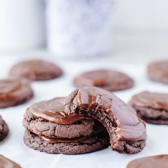 Shortcut Texas Sheet Cake Cookies