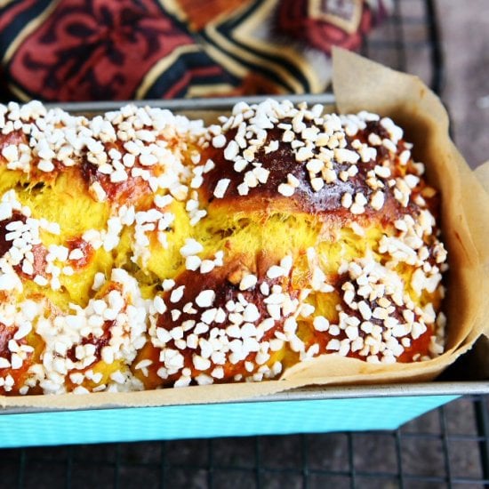 Saffron Yoghurt Loaf