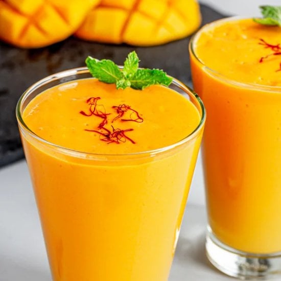 Mango Lassi Without Sugar