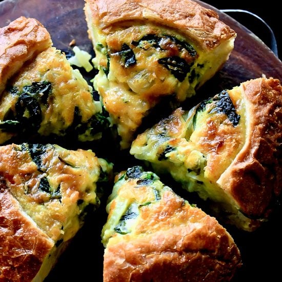 Quiche Florentine Boule