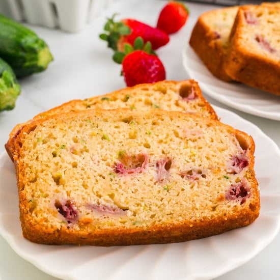 Strawberry Zucchini Bread