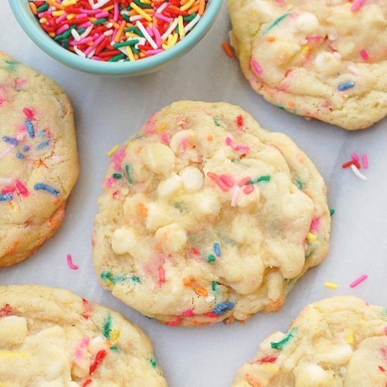 Levain Funfetti sugar cookies