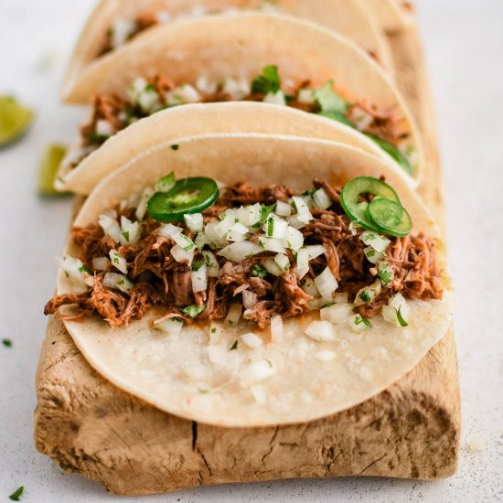 Shredded Beef Tacos
