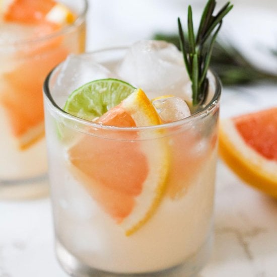 Grapefruit Rosemary Mocktail