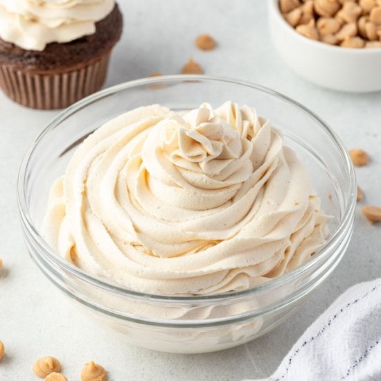 Peanut Butter Whipped Cream