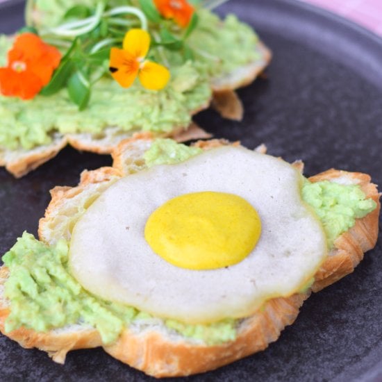 Fried Vegan Egg (10 Minute Recipe)