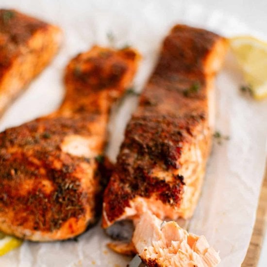 Air Fryer Salmon