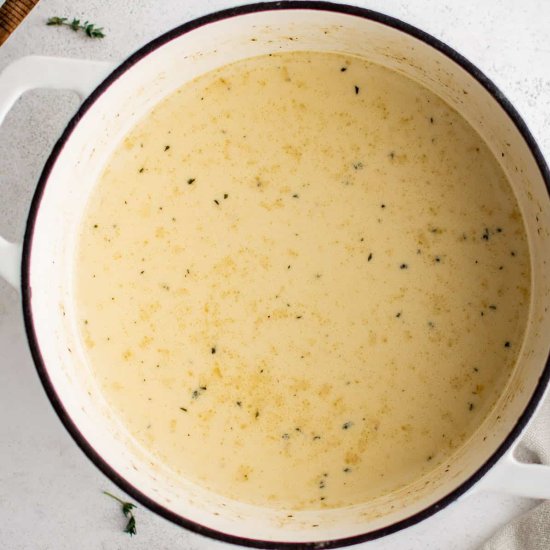 Roasted Garlic Soup