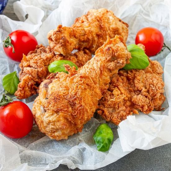 Easy Crispy Fried Chicken