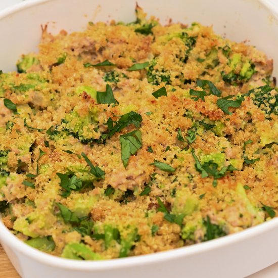 Keto Tuna Broccoli Casserole