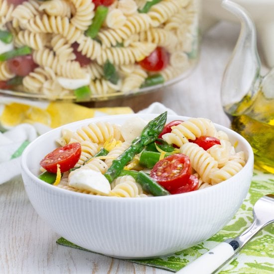 Spring Pasta Salad with Asparagus