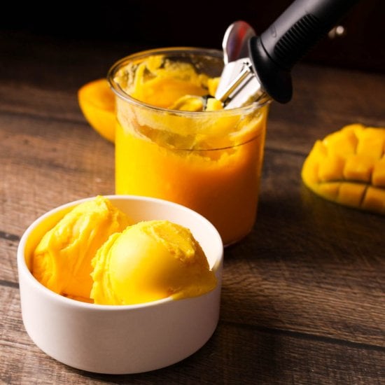 Ninja Creami Mango Sorbet