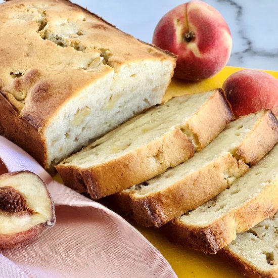 Southern Peach Pound Cake