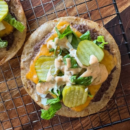 Big Mac Tacos (Smash Burger Tacos)