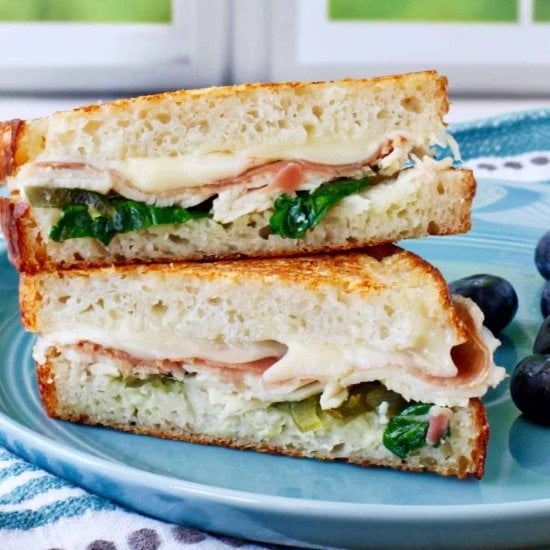 Grilled Provolone & Prosciutto