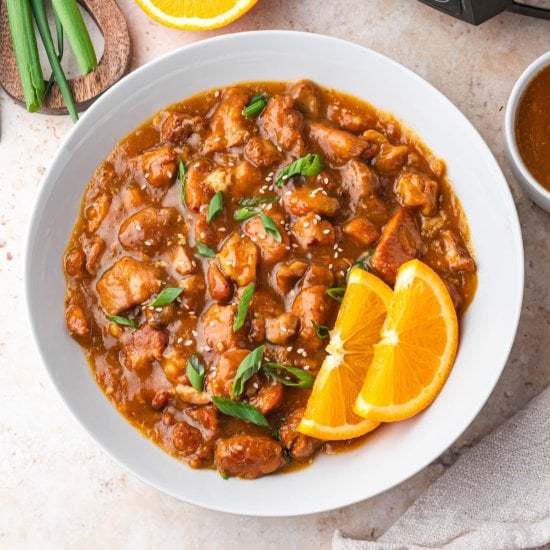 Slow Cooker Orange Chicken