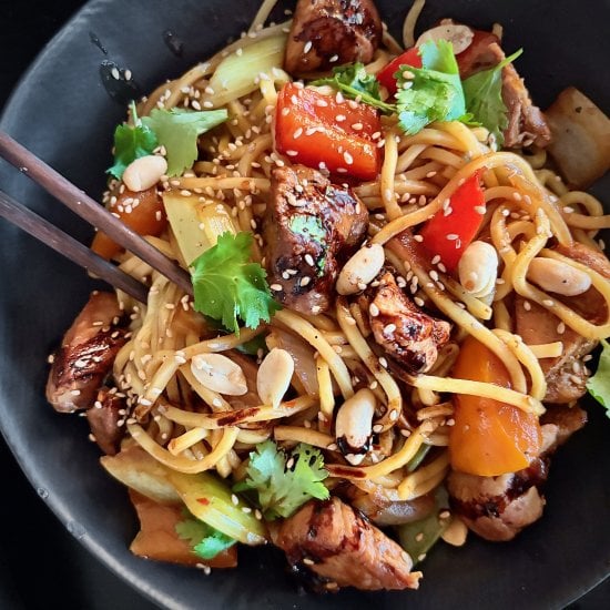 Super Easy Pork Kung Pao