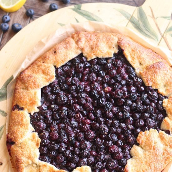 Rustic Blueberry Galette