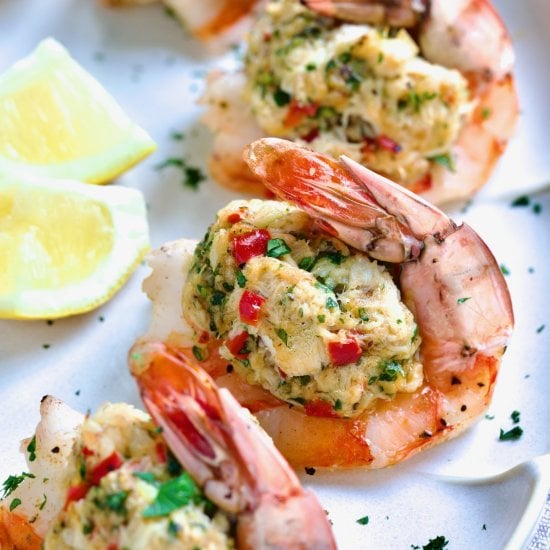 Crab-Stuffed Shrimp