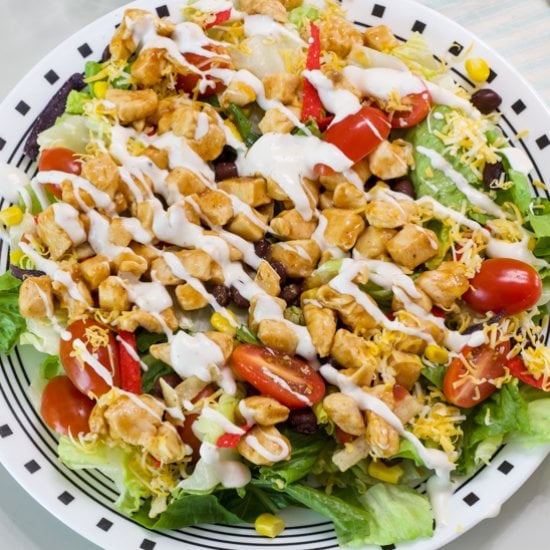Southwest BBQ Chicken Salad
