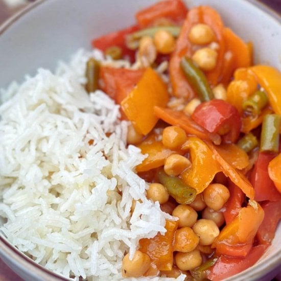 Sweet & Sour Vegetable Stir Fry