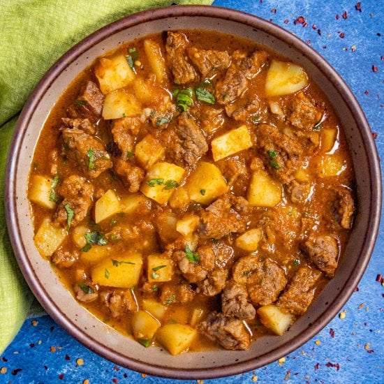 Carne con Papas