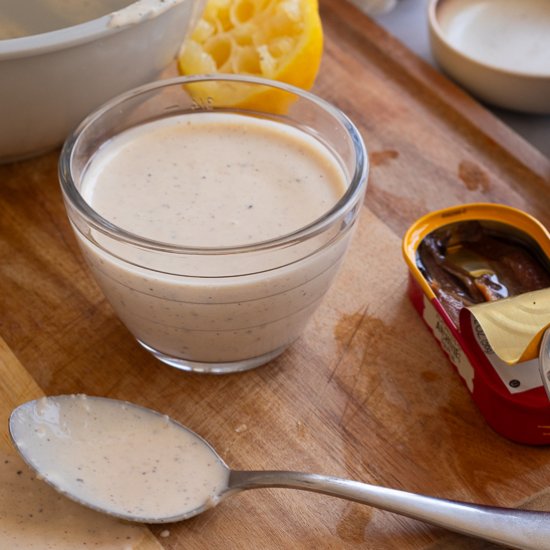 Shortcut Caesar Dressing