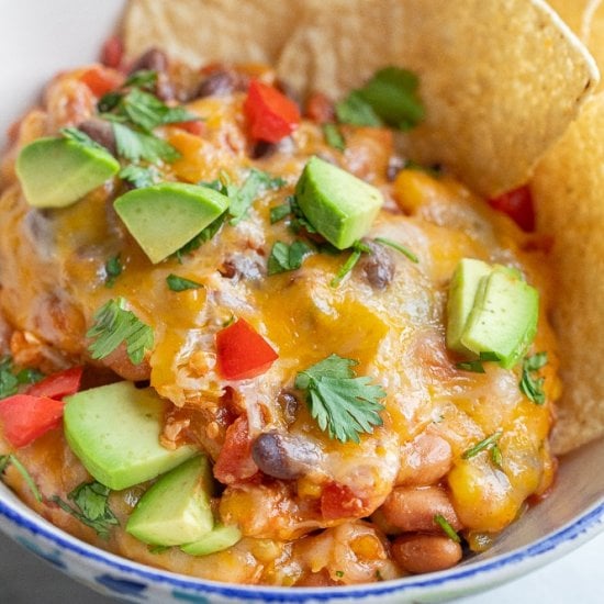Vegetarian Taco Skillet