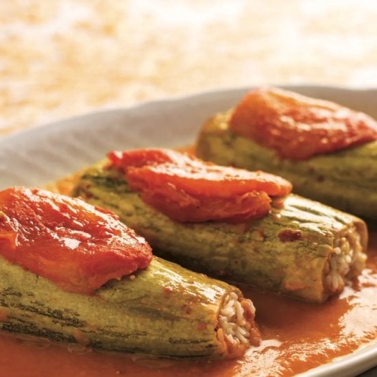 Stuffed Courgette