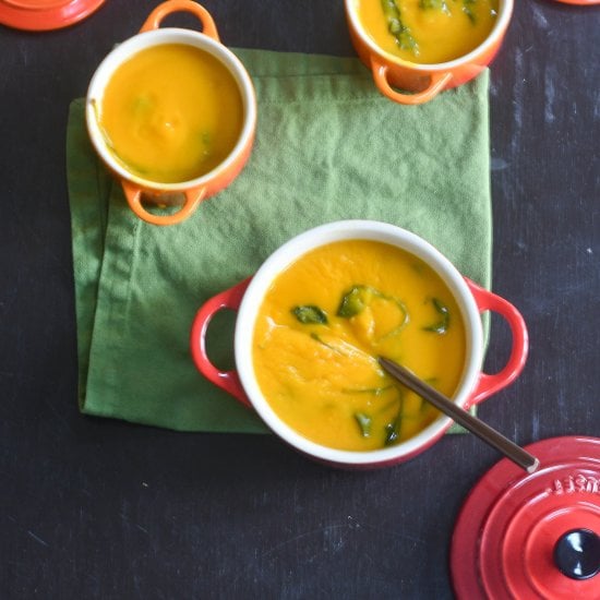 High Protein Sweet Potato Soup