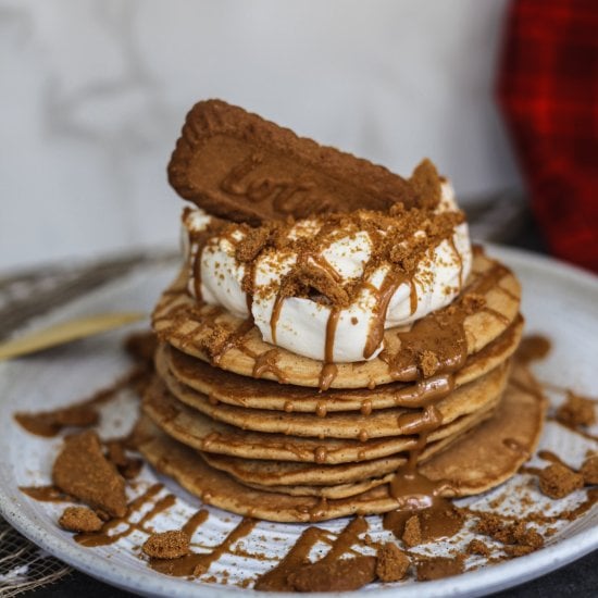 Biscoff Pancakes: New Go-To Brunch!