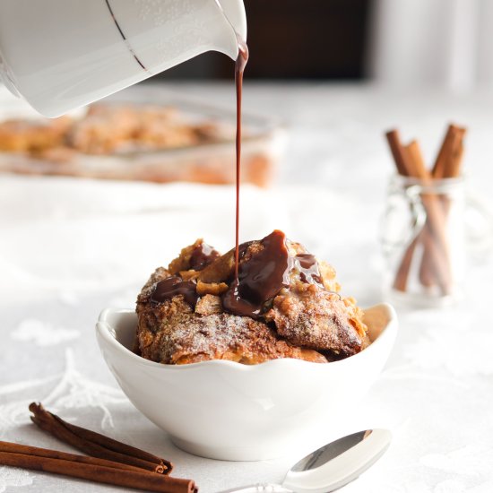 Tres Leches Bread Pudding