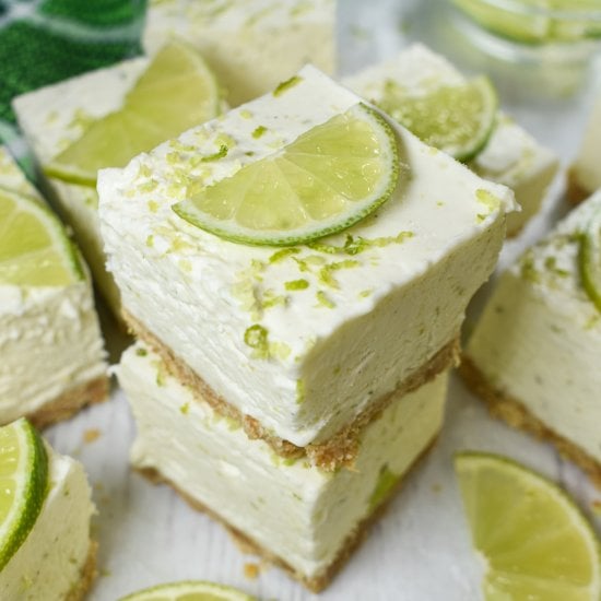 Margarita Cheesecake Bars