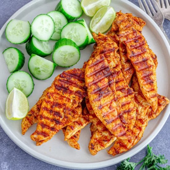 High Protein Grilled Chicken Tender