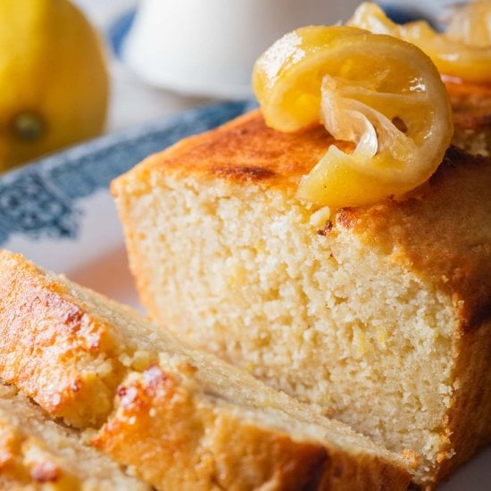 Lemon Ricotta Pound Cake