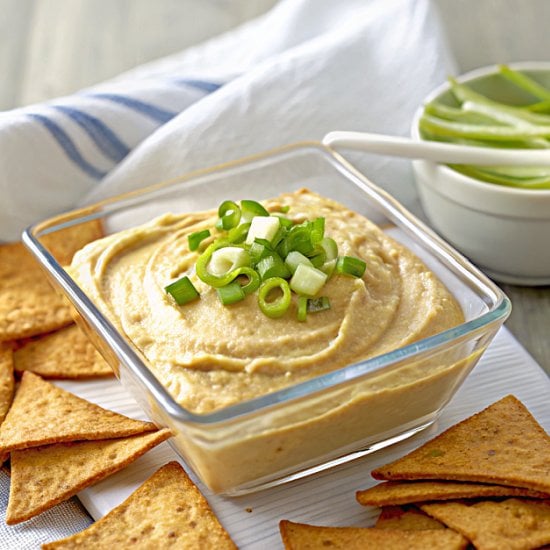 Roasted Chickpea Leek Hummus