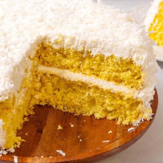 Lemon Coconut Cake