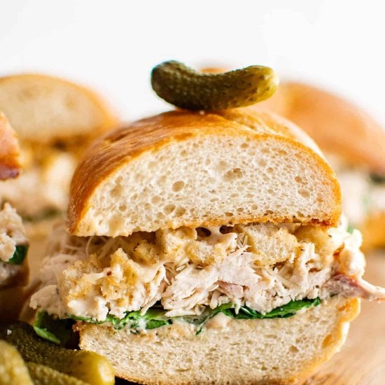 Chicken Caesar Sandwiches