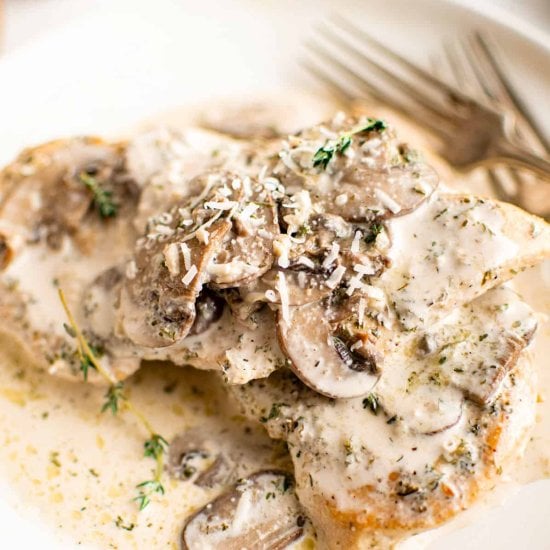 Creamy Mushroom Chicken