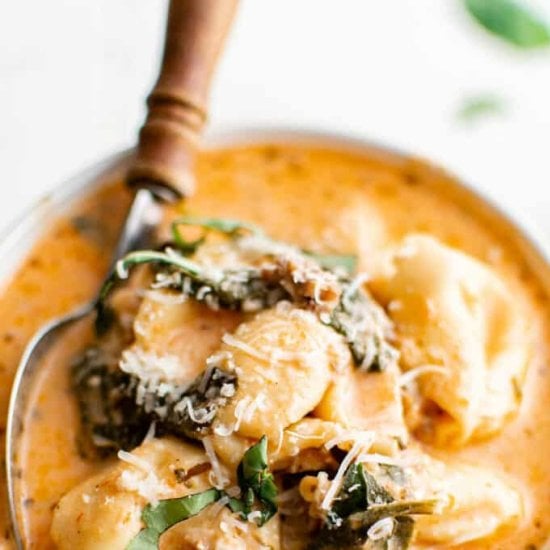 Crockpot Tortellini Soup